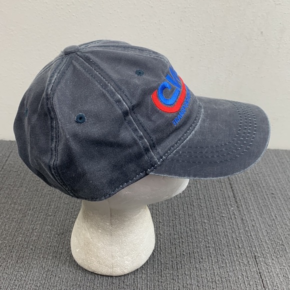 CWC Baseball Hat Mens OSFM Gray Blue Strapback Cap OC Platinum Series - Picture 8 of 14